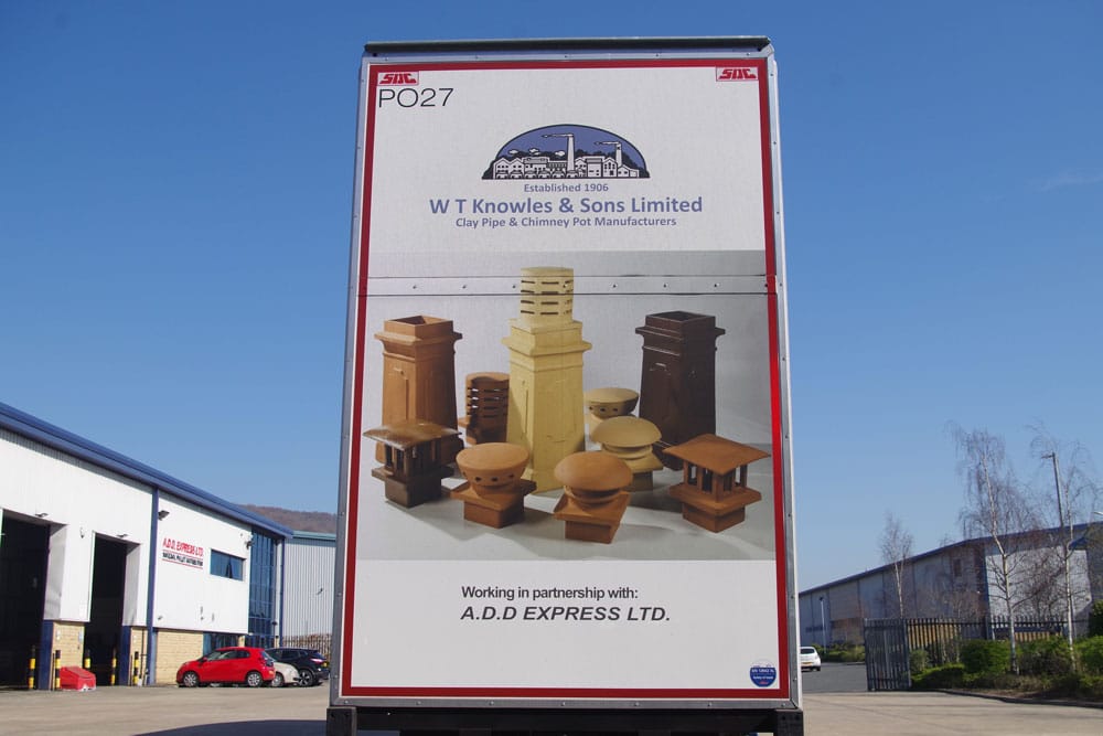 Back of WT Knowles truck