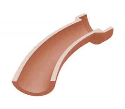 Channel Bend (Right hand 45° or 1/8)