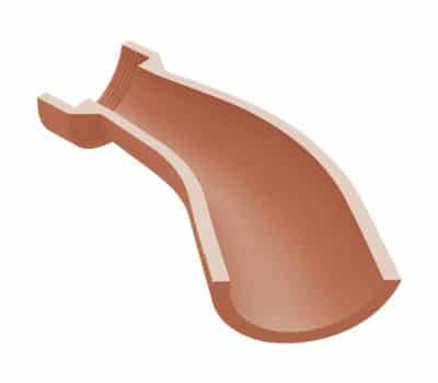 Channel Taper Bend (Enlarger) Left Hand