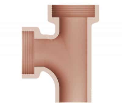 Channel Junction – Single (Curved Square Left Hand)