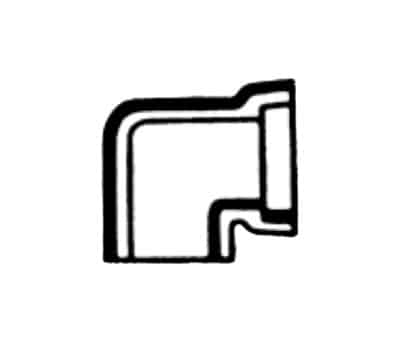 Channel Oddment 90° Angle Piece Right Hand