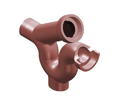 Interceptor (with fall between inlet and outlet)