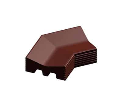 Path Edging Channel Bend 45° Shallow