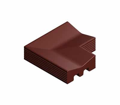 Path Edging Channel Bend 90° Shallow