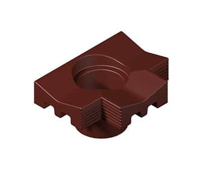 Path Edging Channel T-Junction Shallow with Drop Outlet