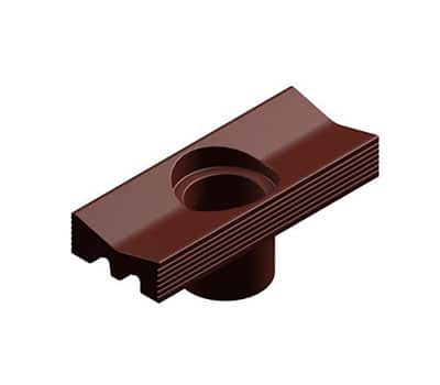 Path Edging Channel with Drop Outlet Shallow