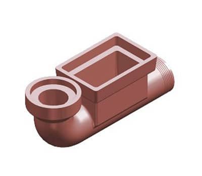 Rainwater Shoe (Vertical Inlet)