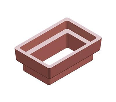 Raising Piece (Rectangular)