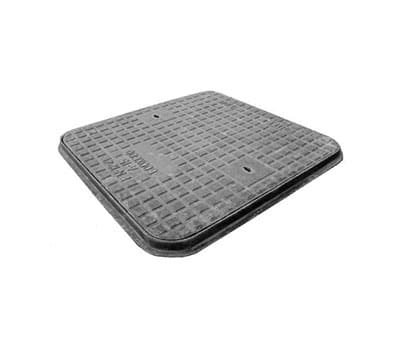 Rectangular Manhole Cover with Hand Lift