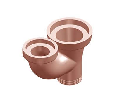 Round Hopper with Vertical Inlet