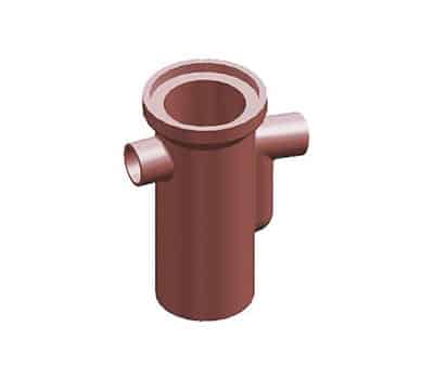 Semi-Universal Round Top Gully with Horizontal Back Inlet