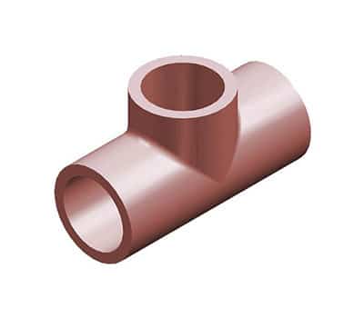 Land Drain Single Junction 90° Square