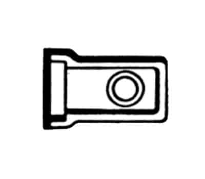 Channel Oddment Stop End with Outlet