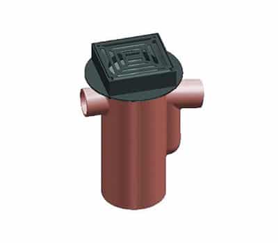 Yard Gully with Horizontal Back Inlet